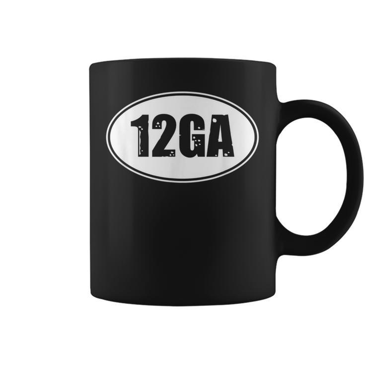 12 Gauge Ga Shotgun Caliber Shot Hunting Rifle Coffee Mug
