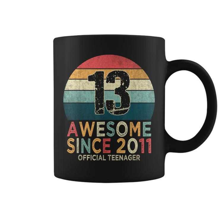 13Th Birthday Vintage Retro 13 Years Old Official Nager Coffee Mug