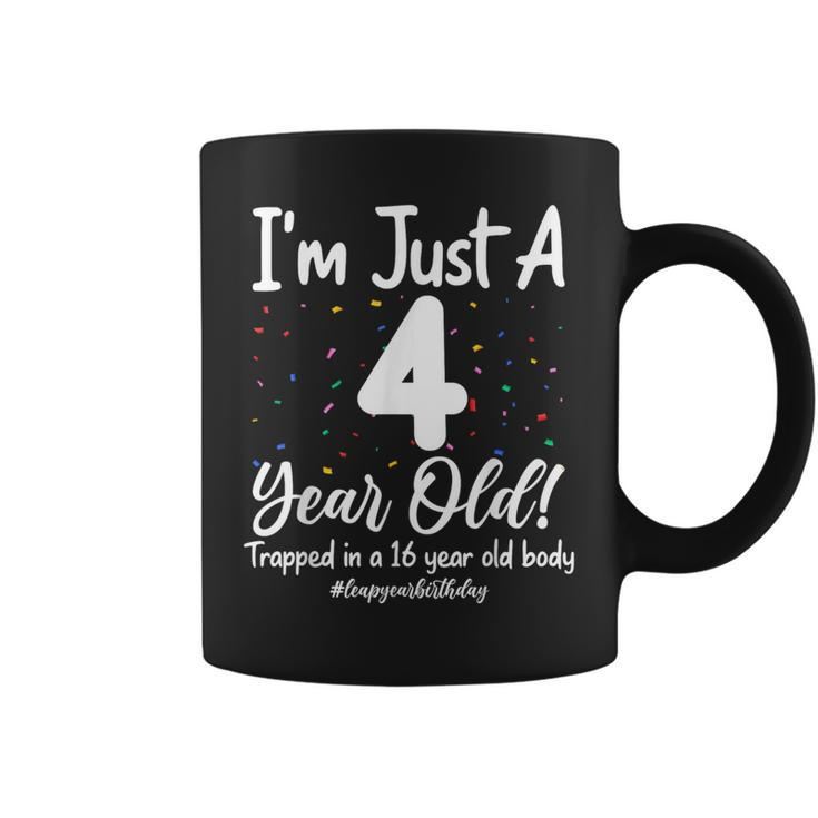 16 Years Old Birthday Leap Year 4 Boys Girls Kid Coffee Mug