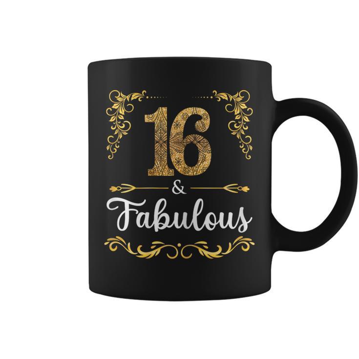 16Th Birthday Sweet Girl Fabulous Since 2004 Coffee Mug