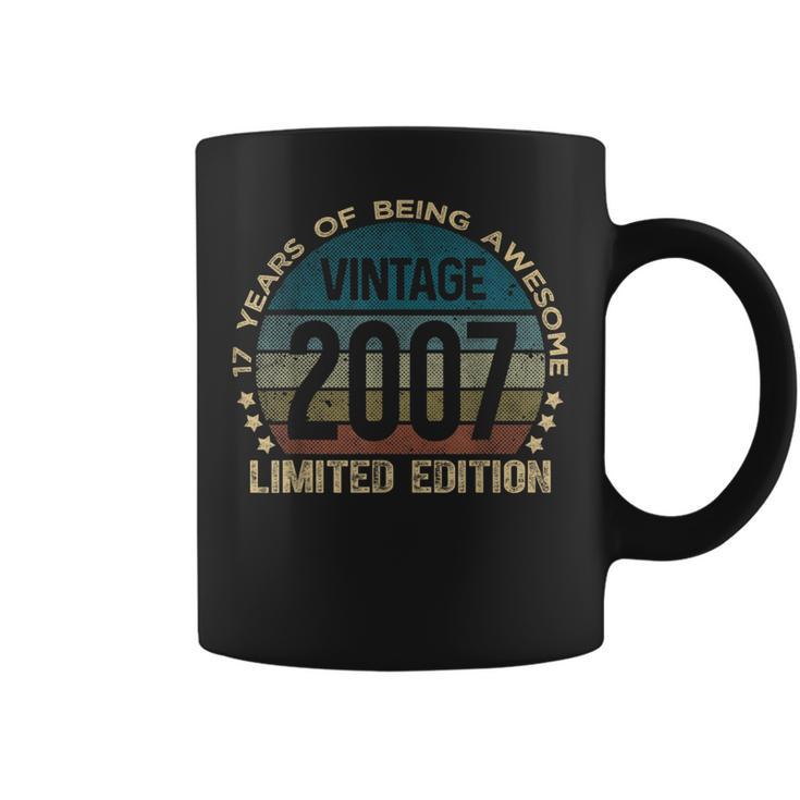 17Th Birthday 17 Year Old Vintage 2007 Limited Edition Coffee Mug