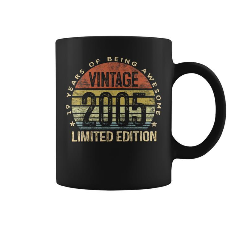 19 Year Old Vintage 2005 Limited Edition 19Th Birthday Coffee Mug