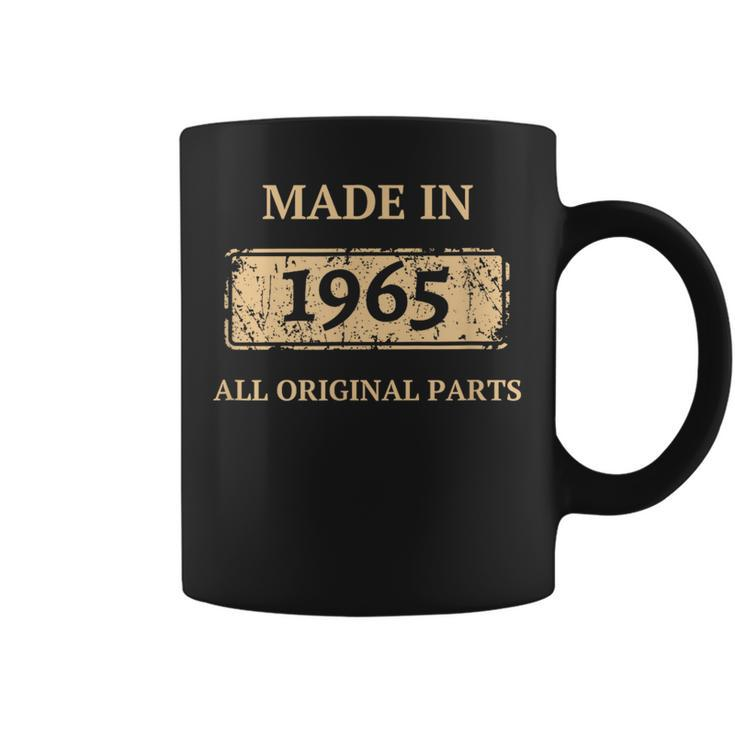 1965 Vintage Birthday Made In 1965 Best Birth Year Bday Coffee Mug