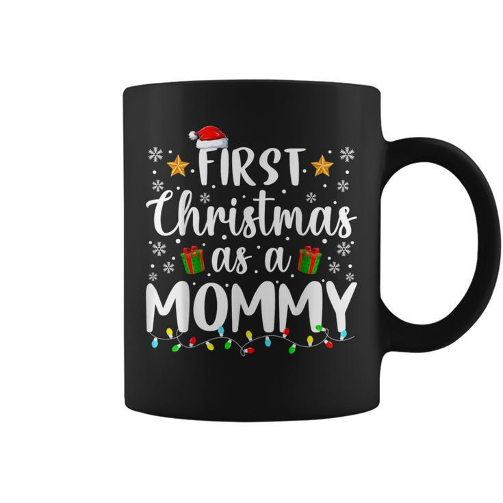 1St First Christmas As A Mommy New Parents Christmas Xmas Coffee Mug