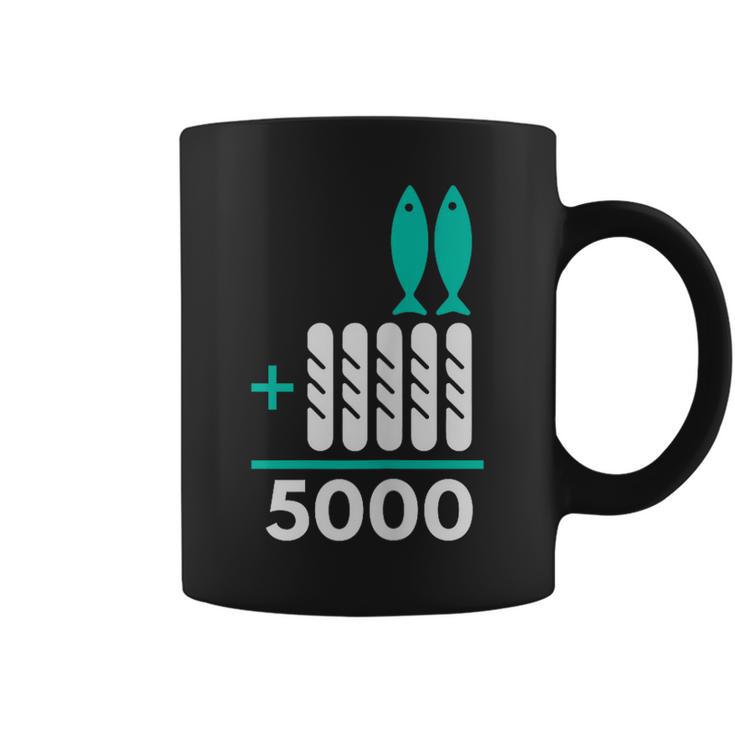 2 Fish 5 Loaves 5000 5 Loaves And 2 Fish Coffee Mug