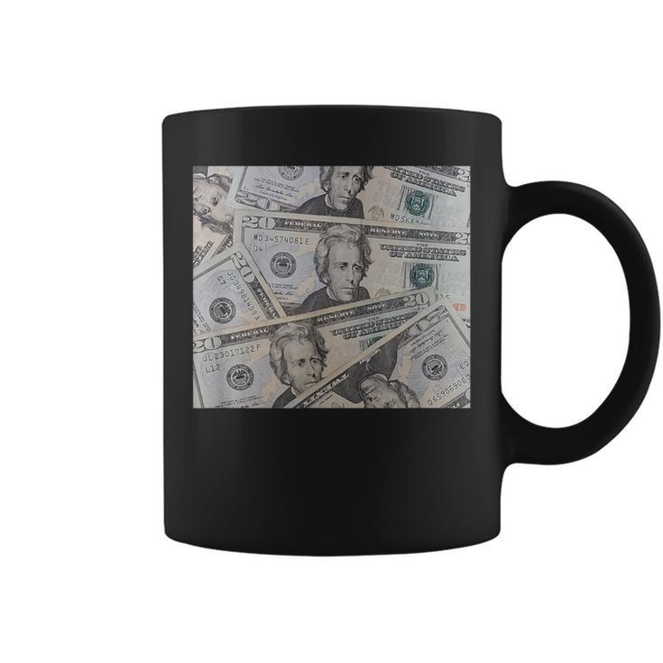 20 Dollar Bill 20S Currency Coffee Mug