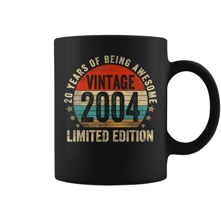 20 Years Old Vintage 2004 Limited Edition 20Th Birthday Coffee Mug