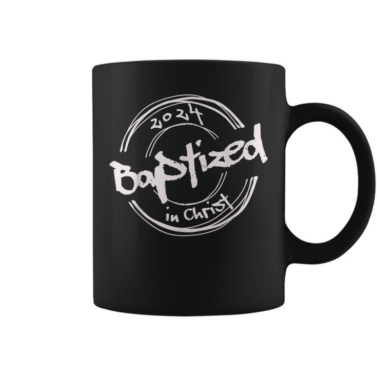 2024 Christian Baptism Baptized In Christ Streetwear Coffee Mug