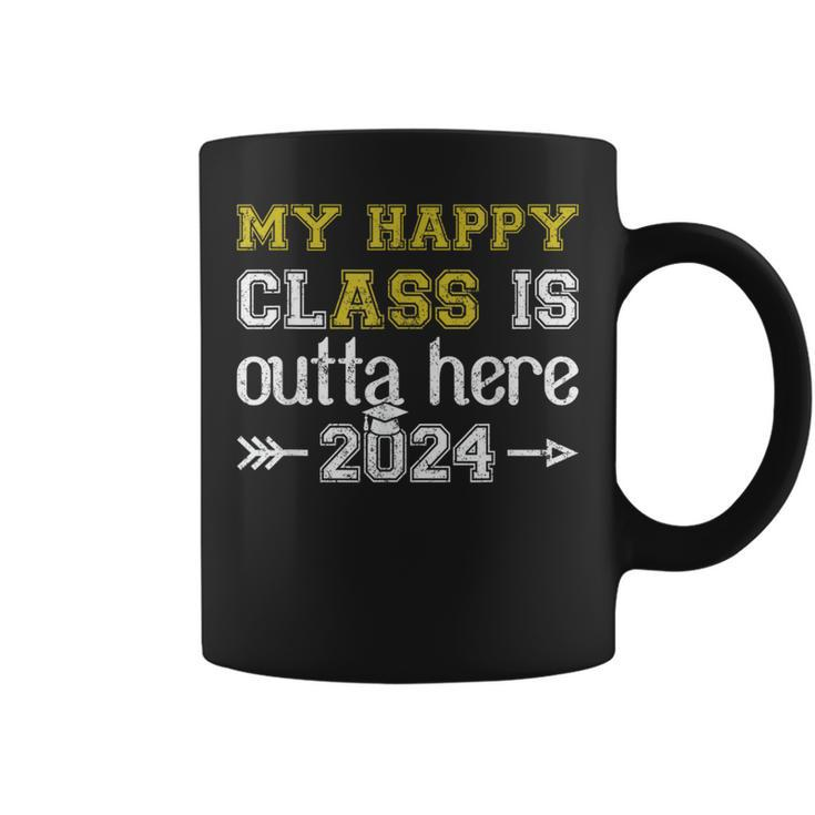2024 Graduate Vintage Distressed Present Coffee Mug