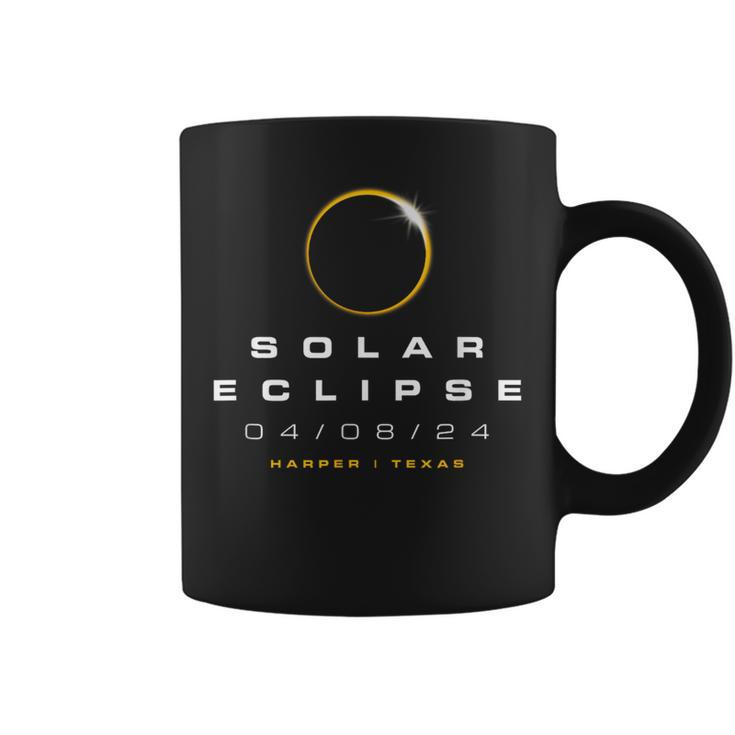 2024 Harper Texas Solar Eclipse Coffee Mug