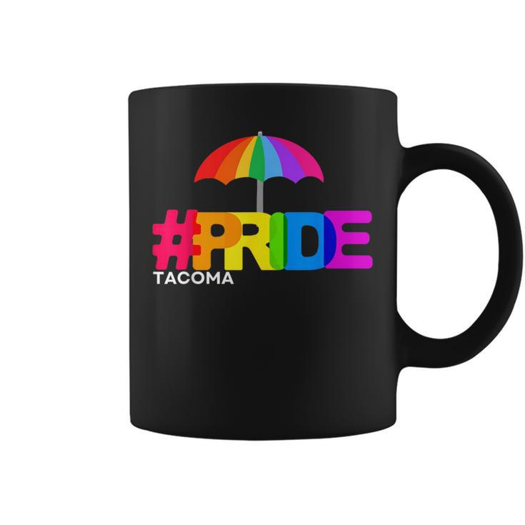 2024 Pnw Gay Pride Event Tacoma Wa Rainbow Flag Lgbtqia Ally Coffee Mug