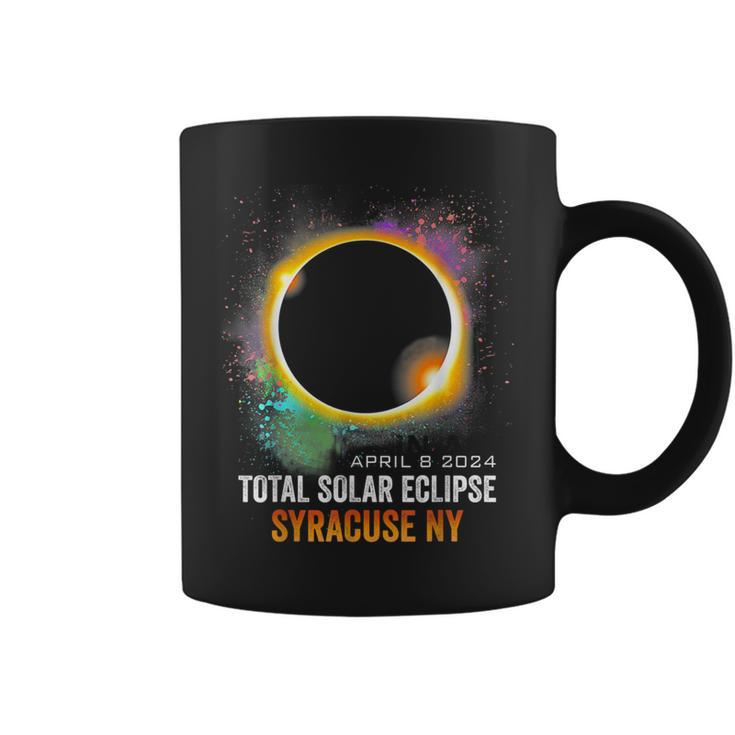 2024 Solar Eclipse Syracuse Ny Usa Totality April 8 2024 Coffee Mug