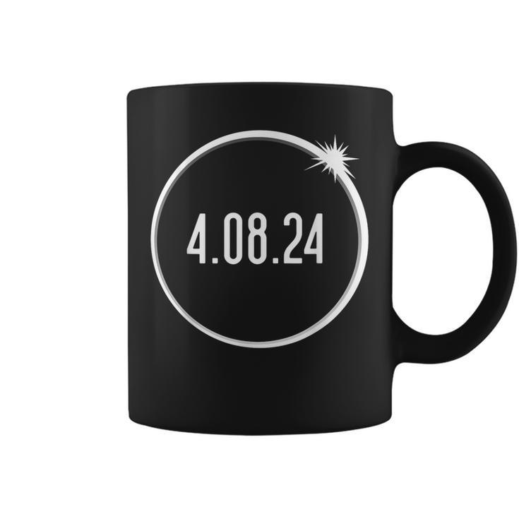 2024 Total Solar Eclipse America Spring 40824 Coffee Mug