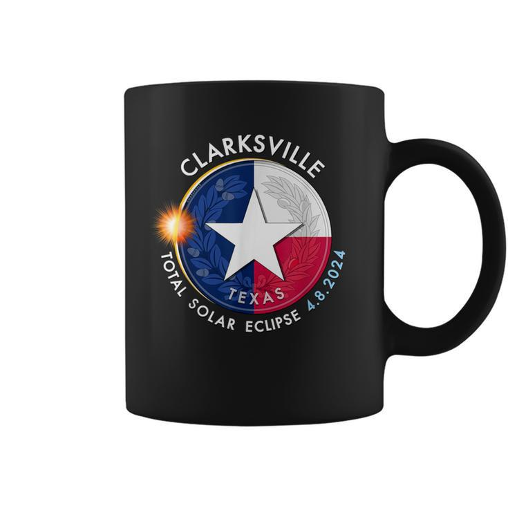 2024 Total Solar Eclipse Totality Clarksville Texas 28 Coffee Mug