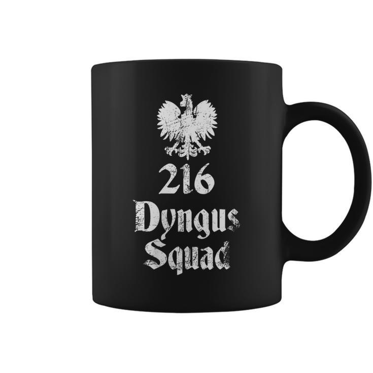 216 Dyngus Squad Polska Apparel Polish Pride Cleveland Coffee Mug
