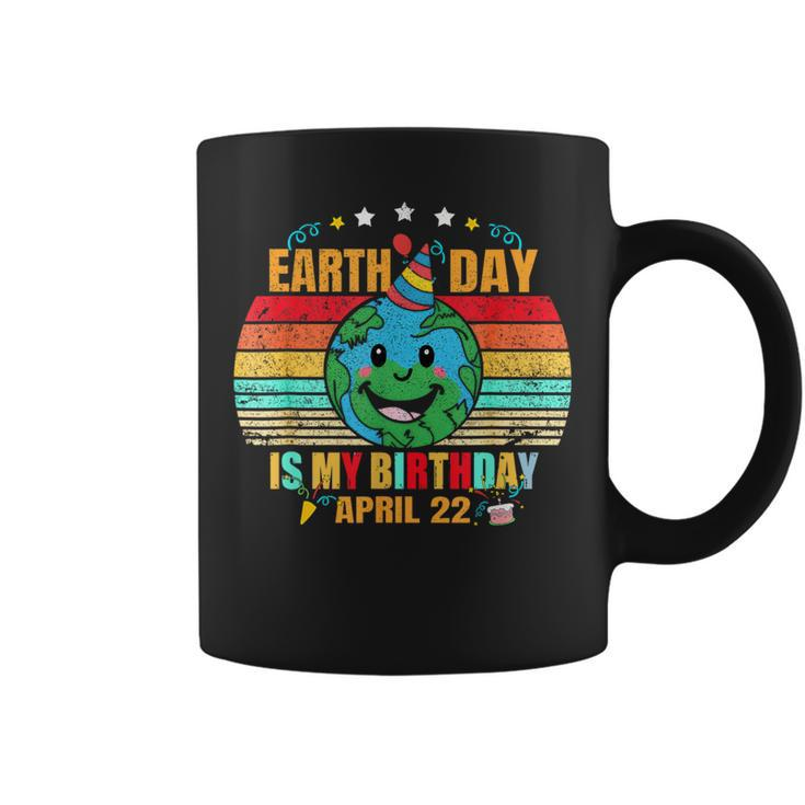 22 April Happy Earth Day It's My Birthday Earth Day Coffee Mug