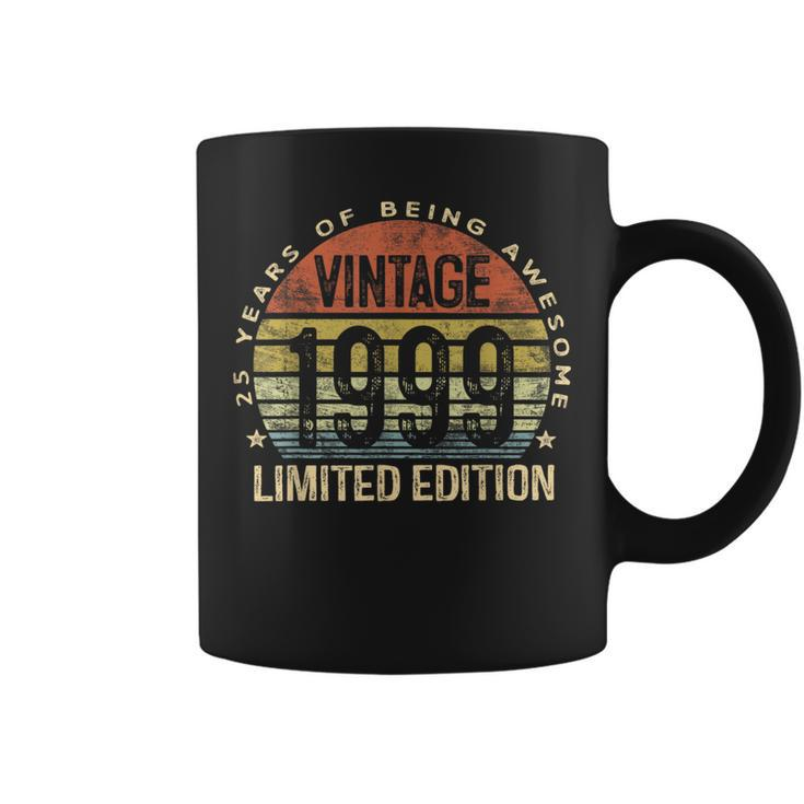 25 Year Old Vintage 1999 Limited Edition 25Th Birthday Coffee Mug