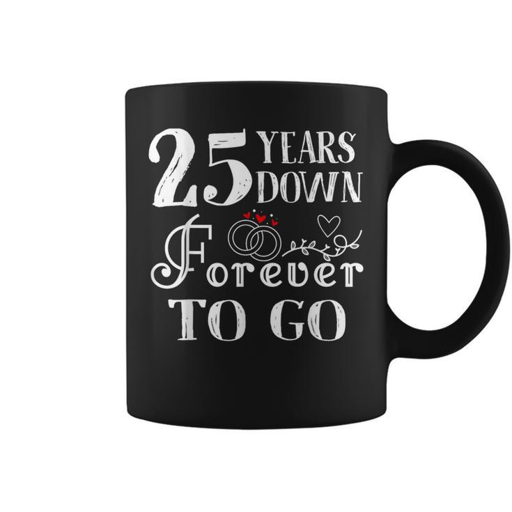 25Th Wedding Anniversary Husband 25 Years Marriage Coffee Mug - Monsterry