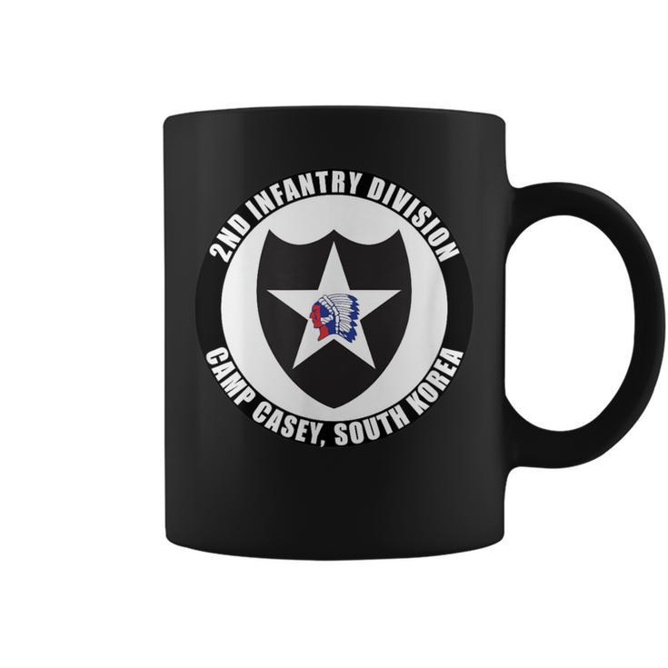 2Nd Infantry Division Camp Casey Korea Emblem Veteran Coffee Mug