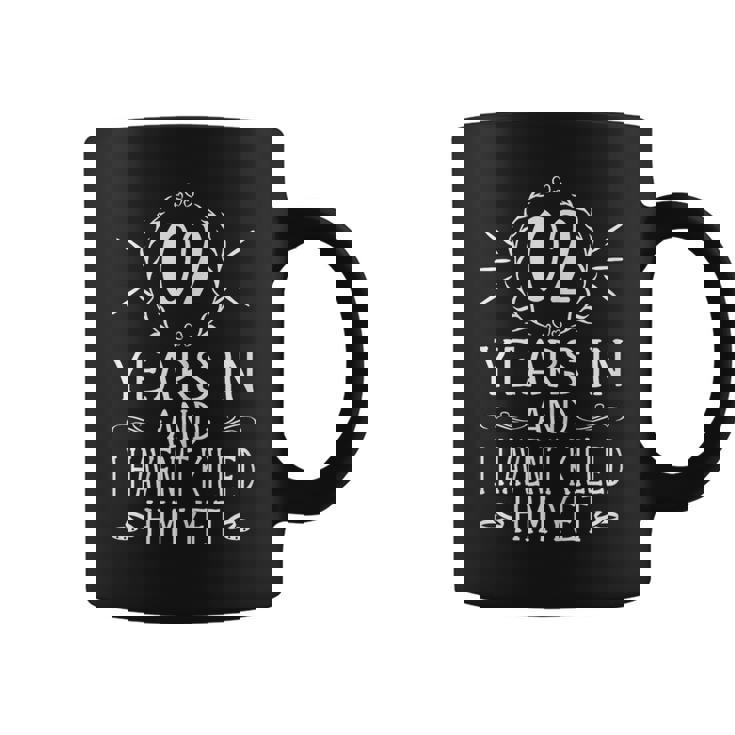 2Nd Wedding Anniversary For Her 2 Years Marriage Coffee Mug