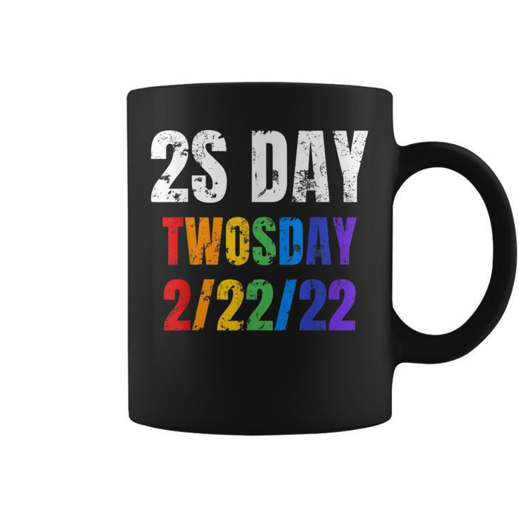 2S Day Twosday 02-22-2022 Happy Twosday Coffee Mug