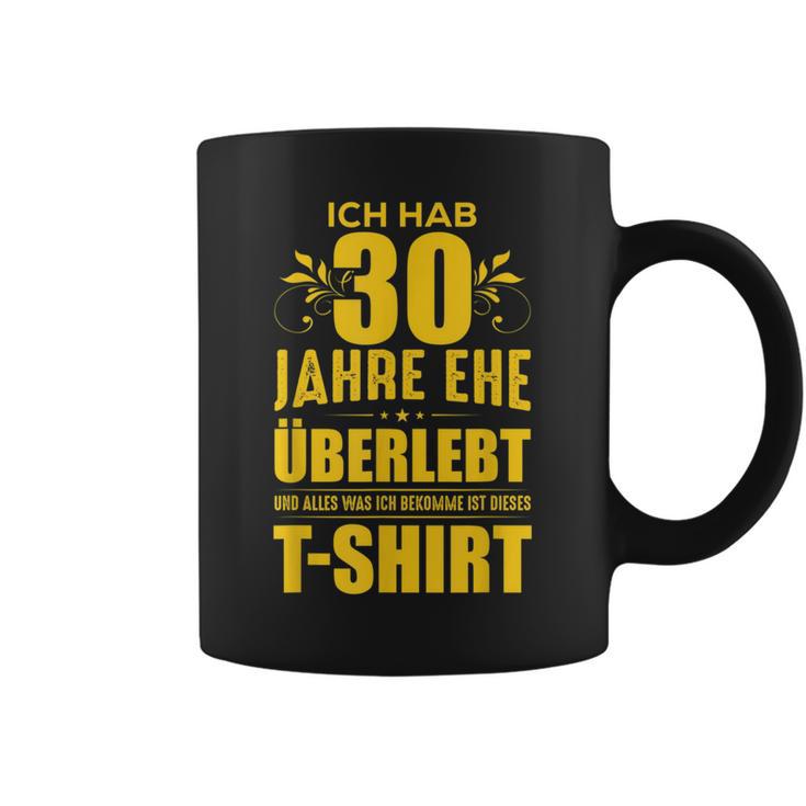 30 Jahreerheiratet Slogan Tassen