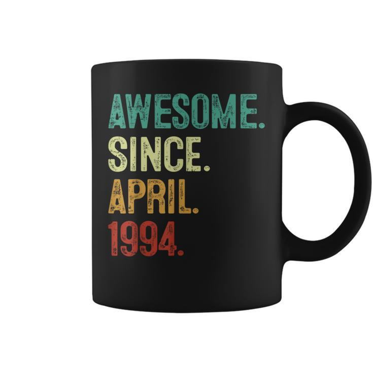 30 Year Old Awesome Since April 1994 30Th Birthday Coffee Mug