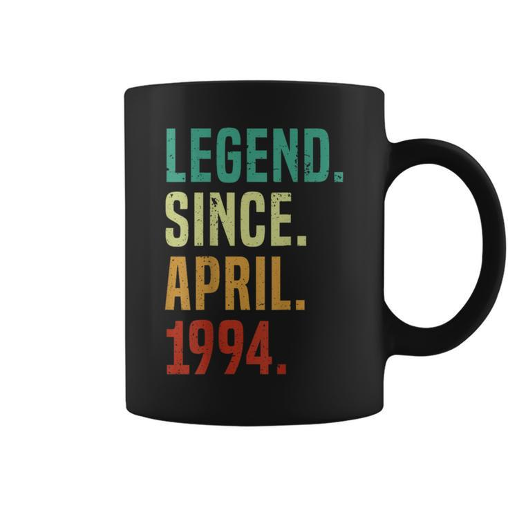 30 Years Old Legend Since April 1994 30Th Birthday Coffee Mug