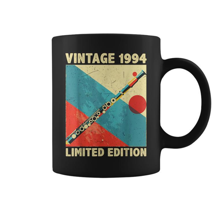 30 Years Old Vintage 1994 Flute Lover 30Th Birthday Coffee Mug
