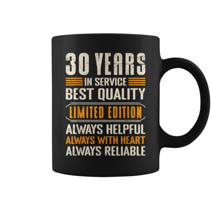 30 Years Of Service 30 Years Of Work Coffee Mug