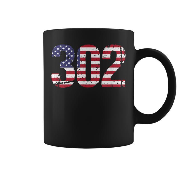 302 Delaware Area Code Coffee Mug