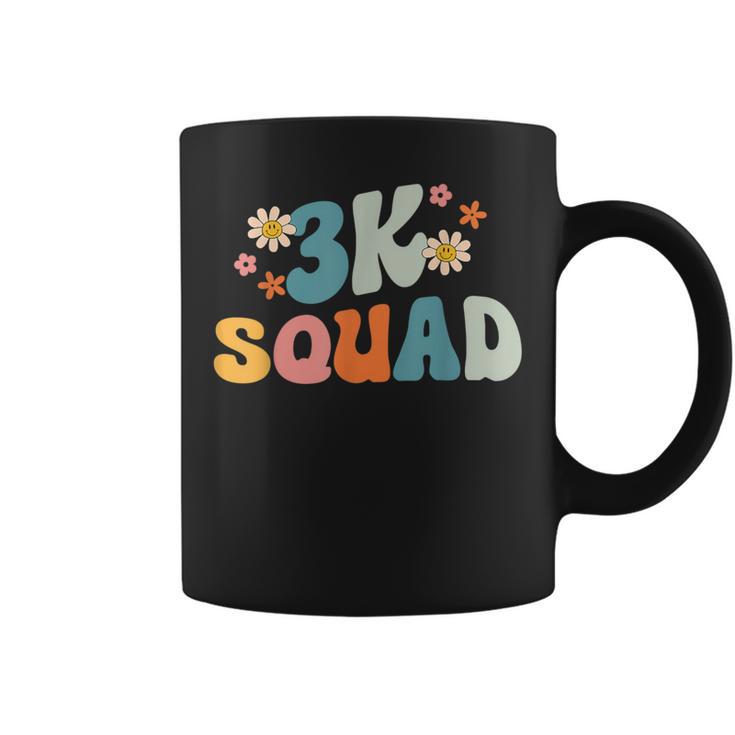 3K Squad Teacher Twos Threes Crew Prek Elementary Coffee Mug