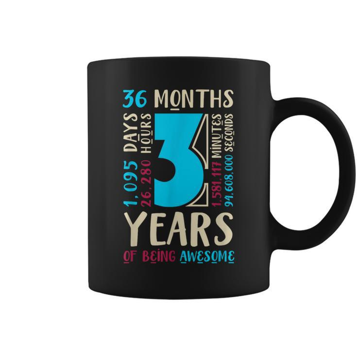 3Rd Birthday Son Daughter 3 Year Old Boys Girls Coffee Mug
