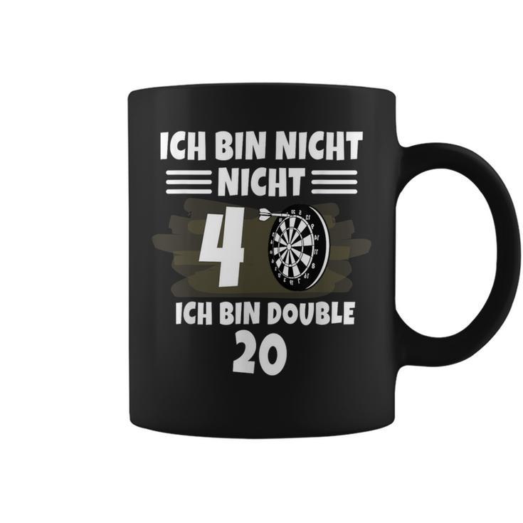 40 Geburtstag Ich Bin Nicht 40 Ich Bin Double 20 Dart Tassen