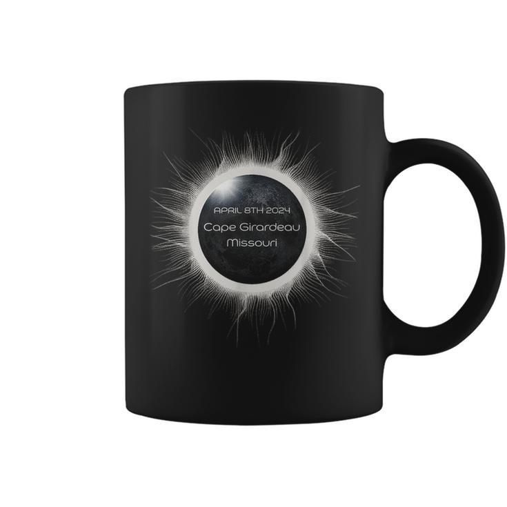 40824 Total Solar Eclipse 2024 Cape Girardeau Missouri Coffee Mug