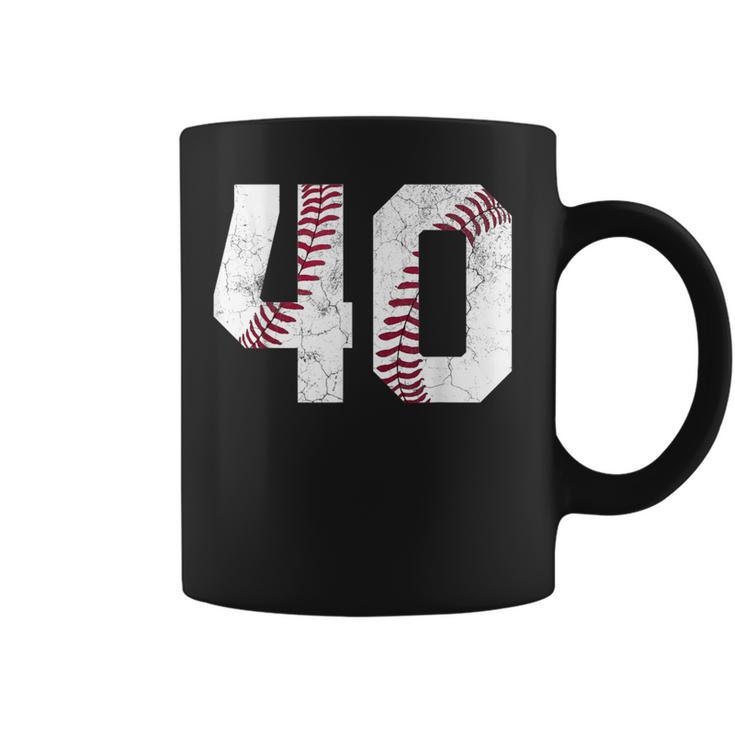 40Th Birthday T 1984 Baseball 40 Years Old Coffee Mug