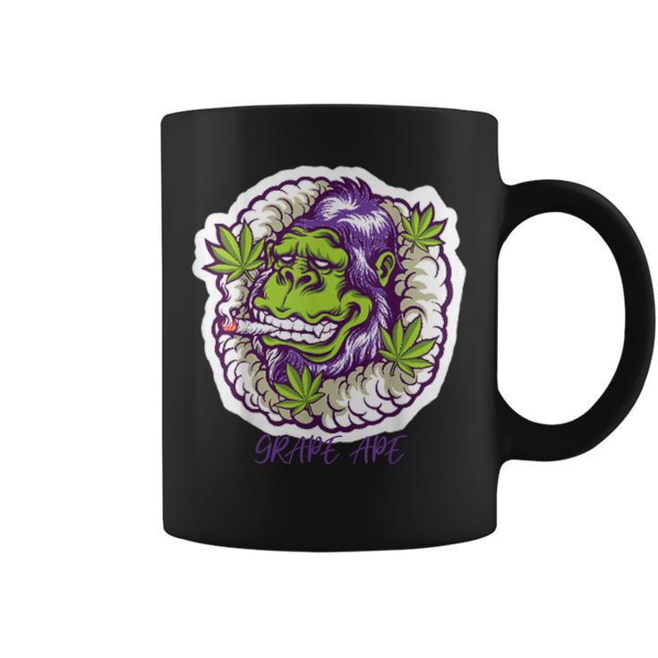 420 Cannabis Culture Grape Ape Weed Strain Coffee Mug