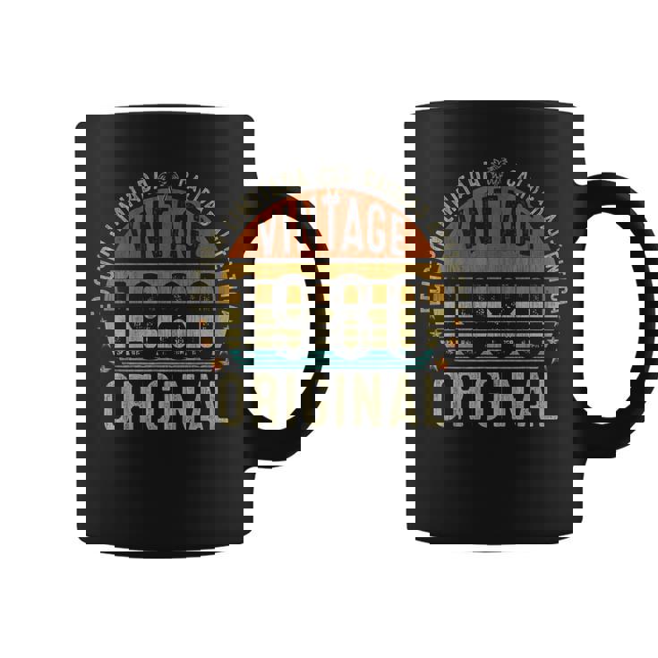 44 Años Regalo De Cumpleaños Hombre Mujer Original 1980 Taza de café