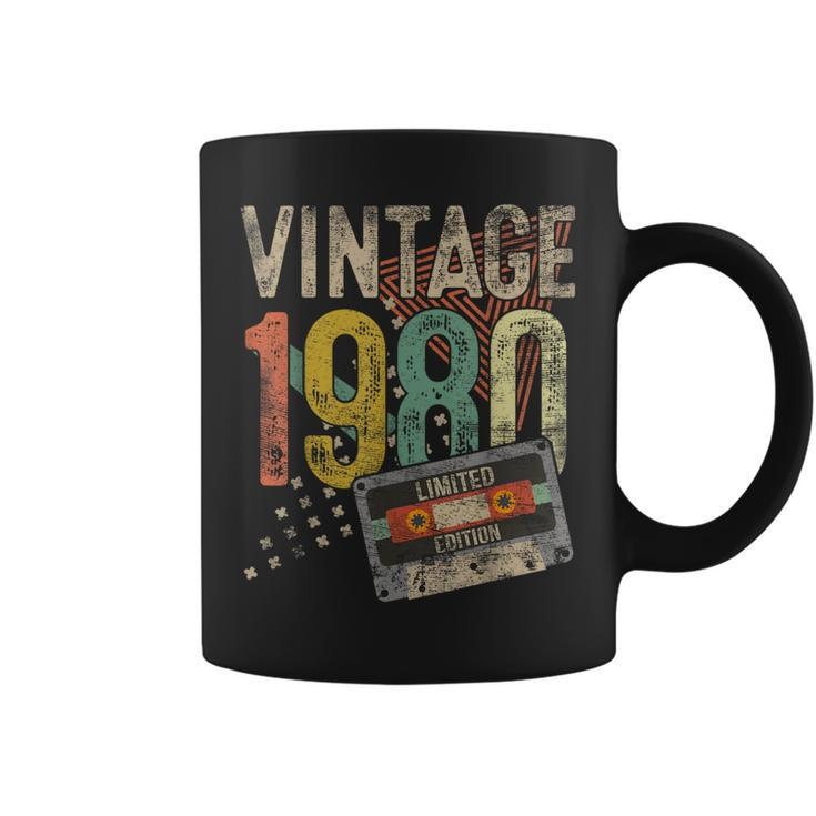 44 Year Old Vintage 1980 Decoration 44Th Birthday Coffee Mug
