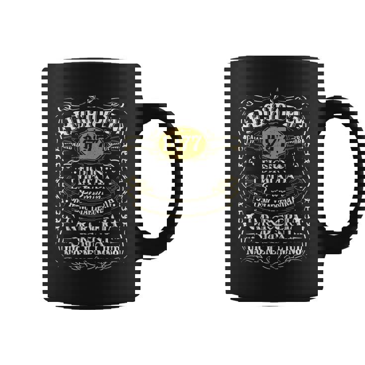 47 Cumpleaños 47 Años Hombre Hecho En 1977 Vintage Regalo Taza de café