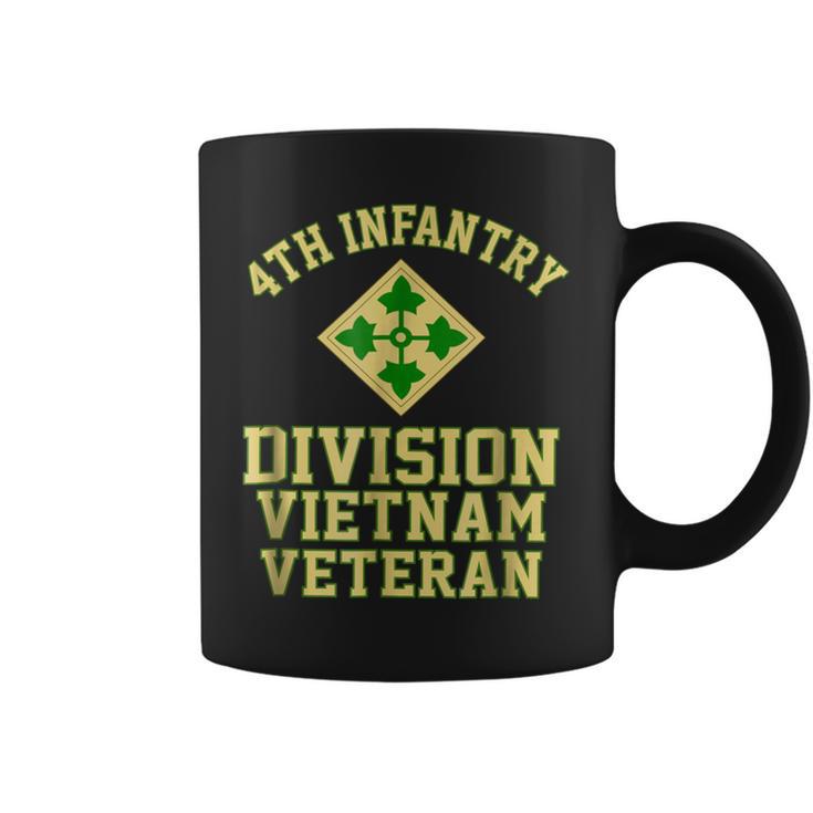 4Th Infantry Division Vietnam Veteran Coffee Mug