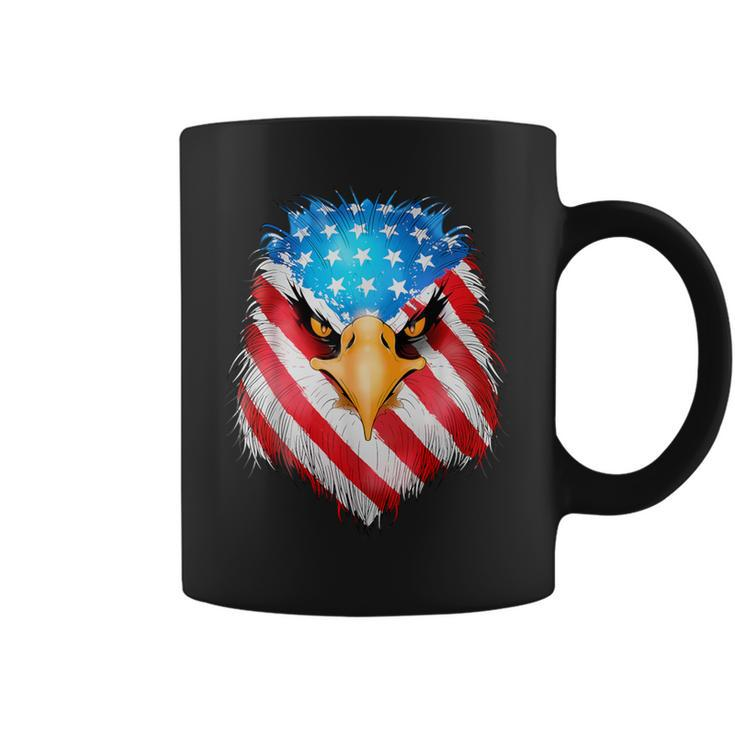 4Th Of July Patriotic Eagle Usa American Flag Boys Coffee Mug