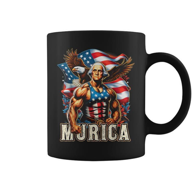 4Th Of July Patriotic George Washington July 4Th Usa Coffee Mug