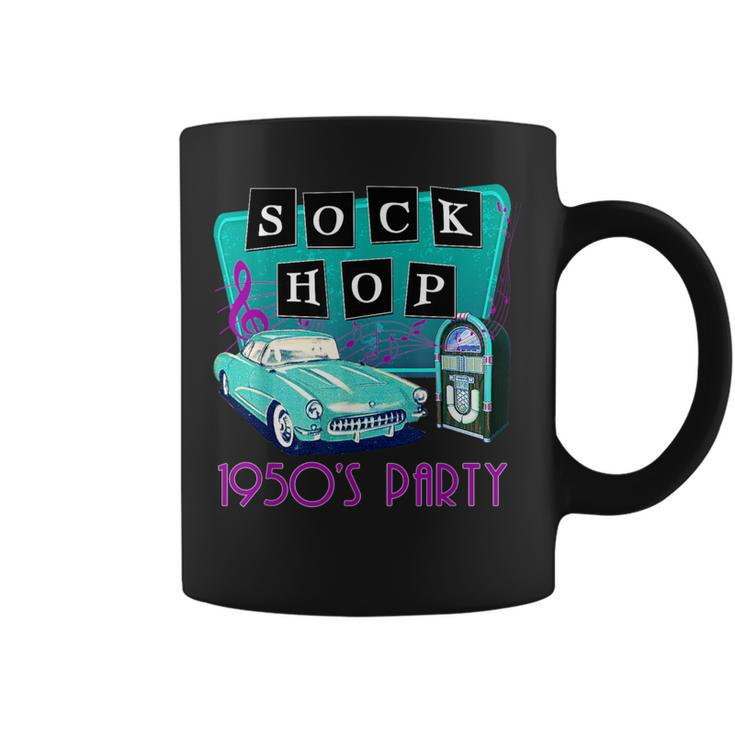 50S Sock Hop Themed Party Costume Retro 1950S Rockabilly Coffee Mug