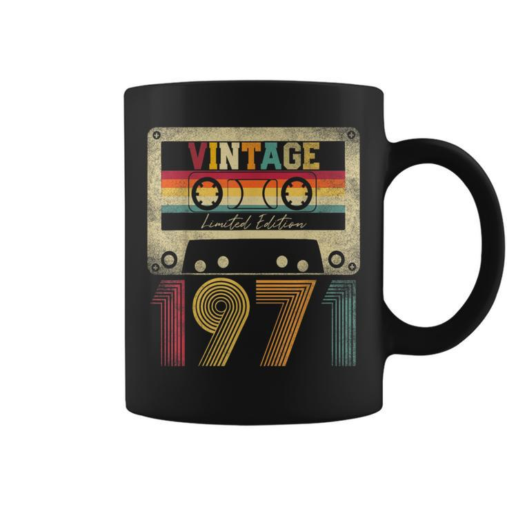 52Nd Birthday Vintage 1971 52 Years Old Retro Coffee Mug