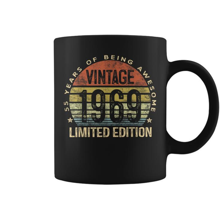 55 Year Old Vintage 1969 Limited Edition 55Th Birthday Coffee Mug