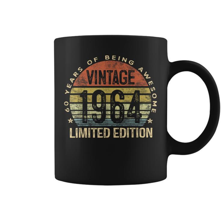 60 Year Old Vintage 1964 Limited Edition 60Th Birthday Coffee Mug