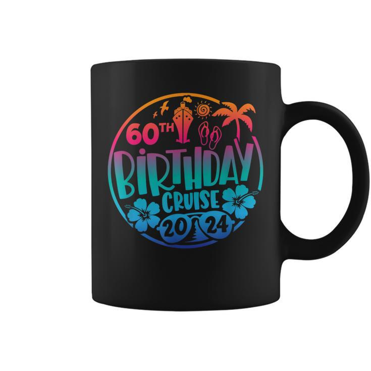 60Th Birthday Cruise 2024 Vacation Trip Matching Group Coffee Mug