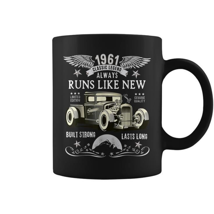 62Nd Birthday Hot Rod Truck Men Women Born 1961 Coffee Mug