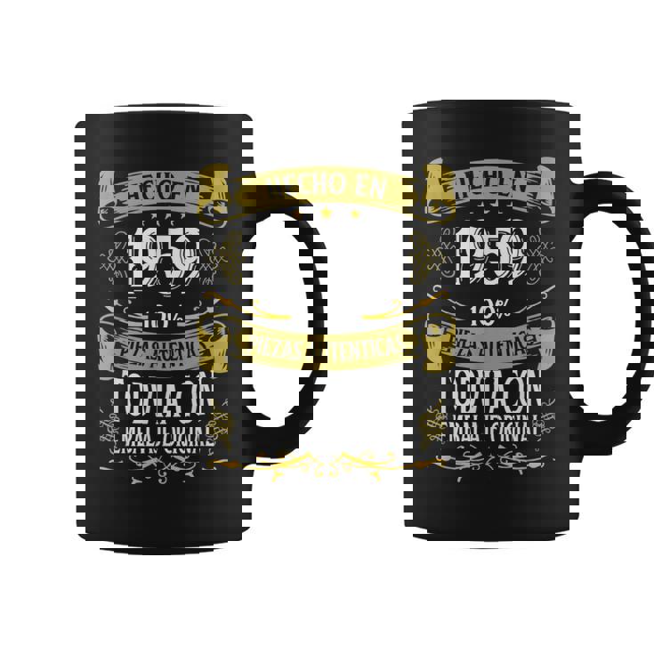 64 Años Cumpleaños Regalo Hombre Hecho En 1959 Hecho En 1959 Taza de café
